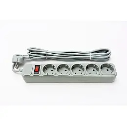 Фільтр живлення PrologiX PRS-050P5-45G 4.5 м сірий