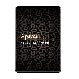 Накопичувач SSD 240GB Apacer AS340X Panther 2.5" SATAIII TLC (AP240GAS340XC-1)