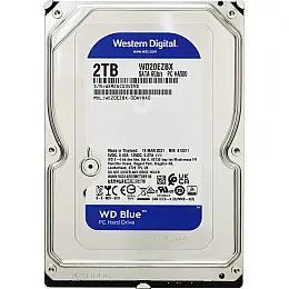 Накопичувач HDD WD Blue SATA 2.0TB WD Blue 7200rpm 256MB (WD20EZBX)