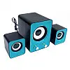 Компьютерные колонки RIAS FT-202 2.1 9W Blue (3_00454)
