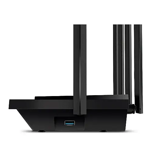 Бездротовий маршрутизатор TP-Link Archer AX72 AX5400 Wi-Fi6 1xGE WAN 4xGE LAN 1xUSB 3.0 MU-MIMO OFDMA DFS