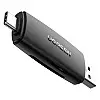 Кардридер Ugreen 2-в-1 TF/SD CM304 80191 USB A & USB-C Чорний