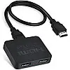 Двохпортовий активний відеорозгалужувач Addap HVS-07 4К HDMI спліттер на 2 виходи