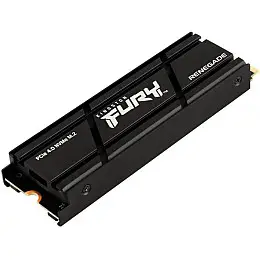 Накопичувач SSD 500GB Kingston Fury Renegade з радіатором M.2 2280 PCIe 4.0 x4 NVMe 3D TLC (SFYRSK/500G)