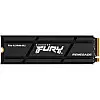 Накопичувач SSD 500GB Kingston Fury Renegade з радіатором M.2 2280 PCIe 4.0 x4 NVMe 3D TLC (SFYRSK/500G)