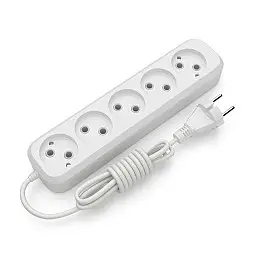 Удлинитель блочний (ABS) Electrum 5гнізд 2м C-ES-1796