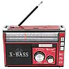 Радіоприймач Golon RX-381 MP3+USB+SD з LED ліхтариком Red (2_009900)