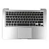 Клавіатура для ноутбука Hosowell Apple MacBook Pro A1278 2011 Silver з топ-панеллю RU горизонтальний Enter