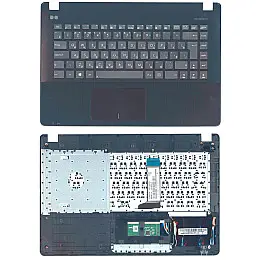 Клавіатура для ноутбука Asus X451 / X451CA з топ-панеллю Black No Frame RU