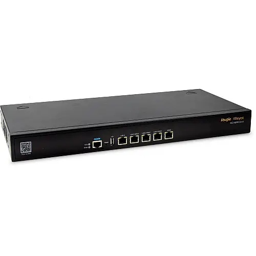 Маршрутизатор Ruijie Reyee RG-NBR6120-E (1xGE WAN, 3xGE WAN/LAN, 1xGE LAN, контролер APs, VPN, хмарне управління)