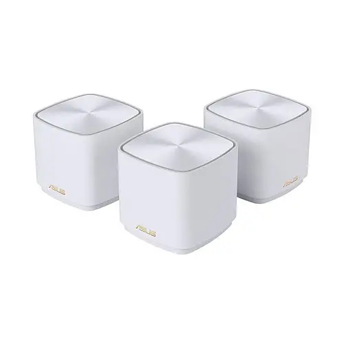 Wi-Fi Mesh система Asus ZenWiFi XD4 Plus 3PK Білий AX1800 1xGE WAN/LAN 1xGE LAN AiMesh