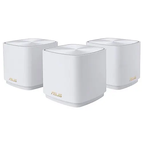 Wi-Fi Mesh система Asus ZenWiFi XD4 Plus 3PK Білий AX1800 1xGE WAN/LAN 1xGE LAN AiMesh