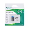USB-накопичувач Apacer AH111 64Gb USB Flash Drive 2.0 Сріблястий / Синій
