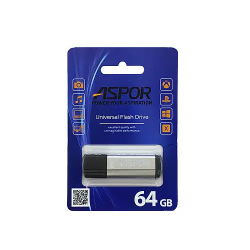 USB Flash Aspor AR121 64GB - срібло