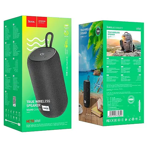 Портативна бездротова колонка Hoco HC10 Sonar T v5.0 Чорний