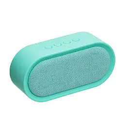 Портативна бездротова акустика Remax RB-M11 Bluetooth V 4.2 Бірюзова