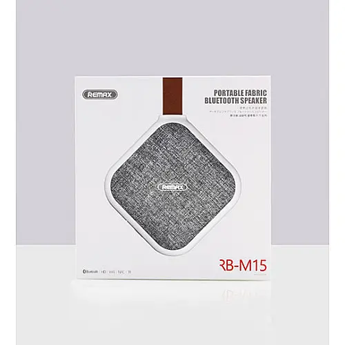 Портативна бездротова акустика Remax RB-M15 IPX5 Bluetooth V4.1 3W 500mAh Білий