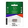 Флешка ЮСБ T&G 32gb Metal 110 USB Flash Drive 2.0 Steel