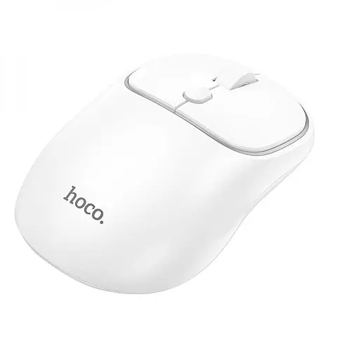 Бездротова оптична мишка Hoco GM25 Bluetooth 2.4Ghz 800-1600DPI Білий