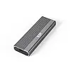 Внешний карман XON MemoryCase для M.2 NVMe (PCIe) / NGFF (SATA) USB 3.1 Type-C Серый (XSC1C13NN1MG 6242)