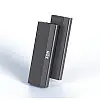 Внешний карман XON MemoryCase для M.2 NVMe (PCIe) / NGFF (SATA) USB 3.1 Type-C Серый (XSC1C13NN1MG 6242)
