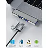 Адаптер Перехідник GT Type-C 3.1 на USB 3.0 для MacBook iMac Bodasan Gray (W050726)