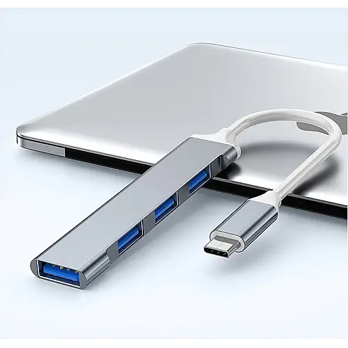Адаптер Перехідник GT Type-C 3.1 на USB 3.0 для MacBook iMac Bodasan black (W050721)