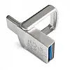 Флешка T&G 2&1USB/Type C 32Гб Метал 104 USB Flash Drive Сталь