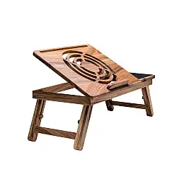 <table>Раскладний столик для охолодження-вентиляції ноутбука ecoWalnut 540x300x250 мм</table>