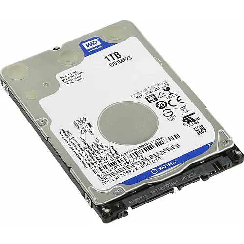 Жорсткий диск Western Digital Blue 1TB 5400rpm 128MB 2.5 SATA III (WD10SPZX)
