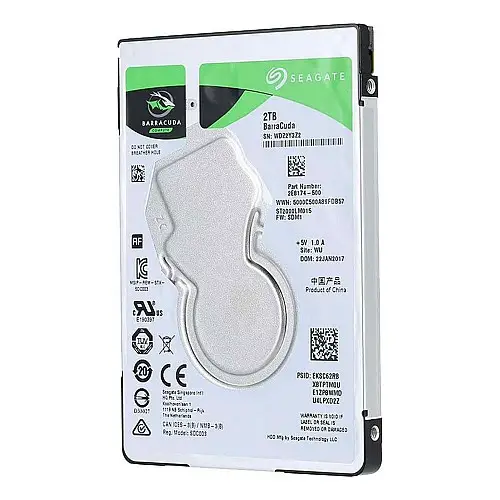 Жорсткий диск Seagate BarraCuda 2TB 5400rpm 128MB 2.5 SATA III (ST2000LM007) Відновлений