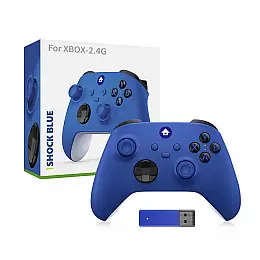 Бездротовий геймпад Brands для Xbox One S Wireless Controller Shock Blue (57655)