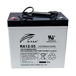 Акумуляторна батарея Ritar RA12-55 12 В 55 A AGM для ІБП