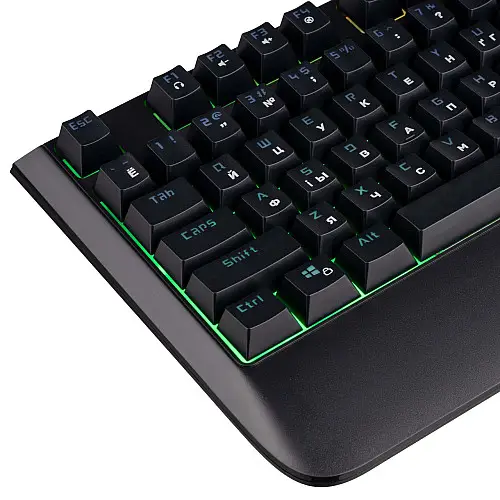 Ігрова клавіатура провідна 2E Gaming KG325 LED USB Ukr Чорний