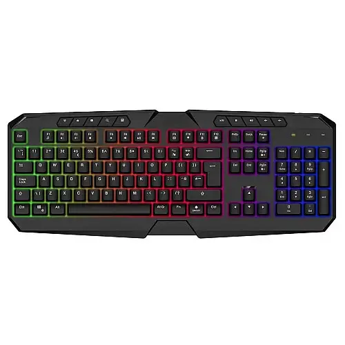 Комплект клавіатура і миша UKC 9541 з RGB підсвіткою USB Black