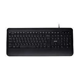 Клавіатура провідна 2E KS109 USB-A EN/UK/RU Чорний