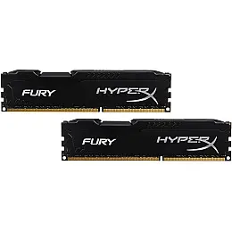 Пам'ять для настільних комп'ютерів HyperX 16 GB DDR3 1600 MHz FURY (HX316C10FK2/16)