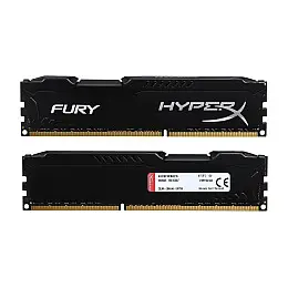 Пам'ять для настільних комп'ютерів HyperX 16 GB DDR3 1866 MHz FURY (HX318C10FBK2/16)