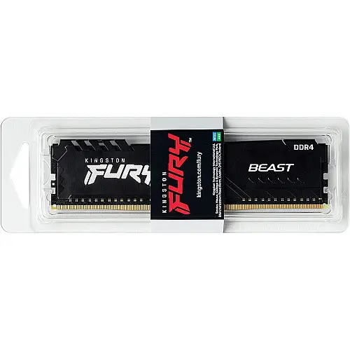 Оперативна пам'ять Kingston Fury DDR4-3200 8192MB PC4-25600 Beast Black (KF432C16BB/8)