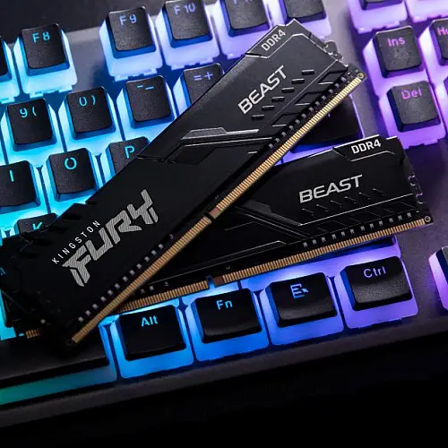 Оперативна пам'ять Kingston Fury DDR4-3200 8192MB PC4-25600 Beast Black (KF432C16BB/8)