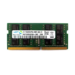 Пам'ять для ноутбука Samsung 16 GB SO-DIMM DDR4 2400 MHz (M471A2K43CB1-CRC)