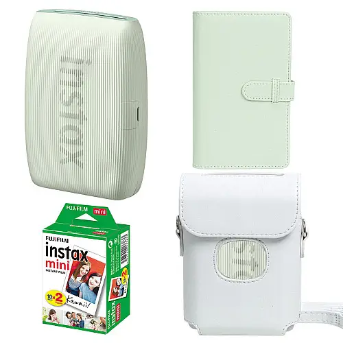 Подарочный набор фотопринтер Fujifilm Instax Mini Link 3/Фотобумага 20 шт/Чехол/Фотоальбом на 108 фото 2433053454