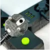 Удлинювач No Brand F43U USB 4 м 3 розетки чорний