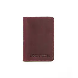 Документница DNK Leather DNK mini doc file H col.L Бордовый
