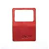 Мини обложка для документов ID паспорта DNK Leather DNK mini okno H col.H Красный