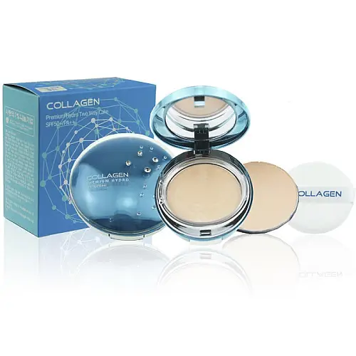 Пудра Enough Collagen Premium Hydro Two Way Cake 13
