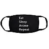 Маска Eat Sleep Anime Repeat Bioworld