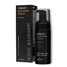 Натуральная пена для бритья Antistress White Mandarin 160 мл
