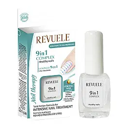 Комплекс 9 в 1 Здоровые ногти NAIL THERAPY Revuele 10 мл