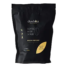 Кавовий скраб для тіла Dushka Динний капкейк New 200 г